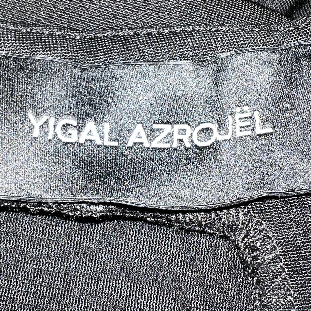 Gorgeous! Designer Yigal Azrouel Black Lace Panel Off Shoulder Dress Siz… - Picture 5 of 12